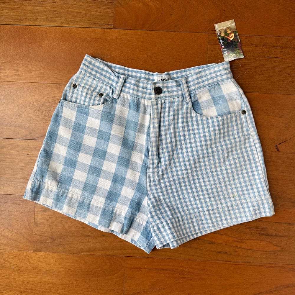 Vintage Checkered Shorts